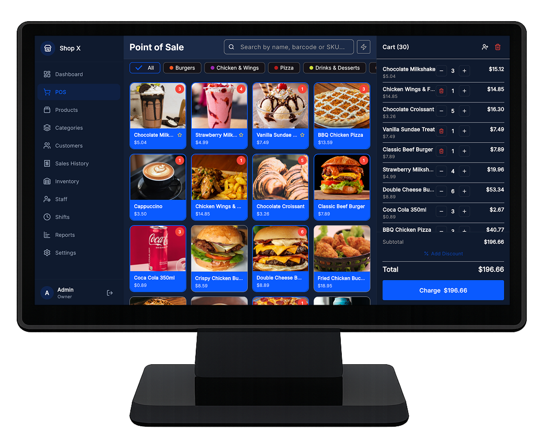 MozStock — Point of Sale POS